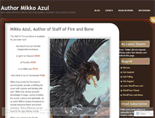 Tablet Screenshot of mikkoazul.com